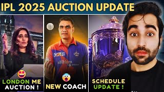 IPL 2025 BREAKING Mega Auction in LONDON 😲 Schedule Update  RETAINED Players List in November [upl. by Crenshaw]