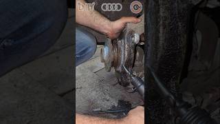 DIY Audi A6 C6 Radlager vorne tauschen Teil 5 mechanic automobile diy audi [upl. by Schaumberger]