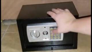 Safstar 12 5 Digital Electronic Security Safe Box for Money Gun Jewelry [upl. by Lindsay]