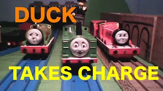 TrackMaster Thomas amp Friends Remakes Duck Takes Charge US [upl. by Alisen817]