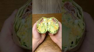 Bacon Avocado Egg Salad Lettuce Wrap [upl. by Avra]