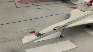 Concorde crash recreation  Air France flight 4590 [upl. by Necyla966]