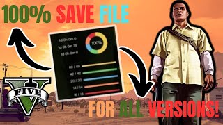 how to apply 100 save data in gta 5 without profile folder Save Data 100 working Gta5 [upl. by Lower70]