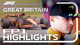 FP1 Highlights  2024 British Grand Prix [upl. by Hugues]