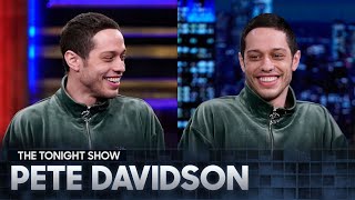 Pete Davidson Gifts Jimmy a Ball Trimmer and Plays Random Object Shootout  The Tonight Show [upl. by Atterual671]