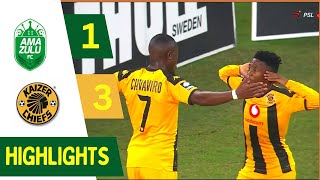 Amazulu FC vs Kaizer Chiefs  Betway premiership League  Highlights [upl. by Nilya]