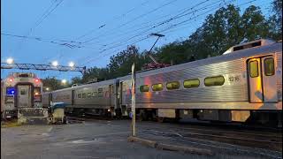 NJ Transit Gladstone Branch Action in Gladstone and Peapack NJ  91823 [upl. by Singh]