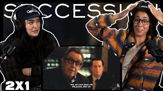 Succession S2E1 REACTION  quotThe Summer Palacequot  First Time Watching [upl. by Alocin]