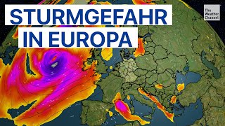 Orkanböen und Medicane – Was das für Deutschland bedeutet [upl. by Cristi]