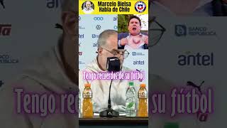 MARCELO BIELSA HABLA DE CHILE 🇨🇱 marcelobielsa bielsa laroja seleccionchilena laceleste [upl. by Madai]