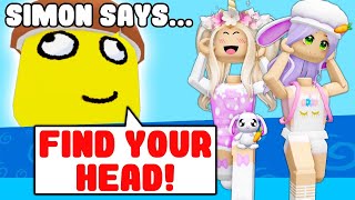 SILLY Simon SAYS With IamSanna Roblox [upl. by Cone915]