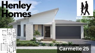 Display Home Henley Homes Carmelle 25 Walkthrough [upl. by Ahsan946]