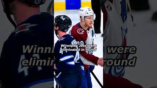 Why The Winnipeg Jets Were Eliminated shorts sports nhl [upl. by Azelea]