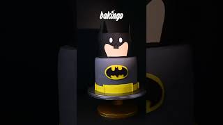 Epic Batman Cake Reveal Custom Design with Iconic Bat Logo  Perfect for Birthdays amp Superhero Fans [upl. by Snodgrass490]