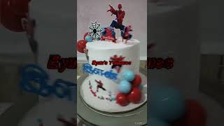 Spider man theme cake from Eyinis Yummies 7598244189 [upl. by Ial]