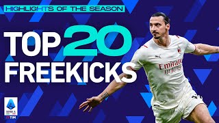 Top 20 freekick goals  Highlights of the Season  Serie A 202122 [upl. by Florian745]