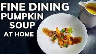 The best PUMPKIN SOUP you ever make AT HOME  Michelin Star Recipe [upl. by Arua]