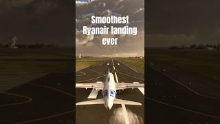 Best Ryanair landing 😂 shorts shortvideos funnyshorts [upl. by Trillbee]