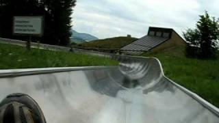 Sommerrodelbahn Tegelberg  Full Slide  POV [upl. by Efinnej983]