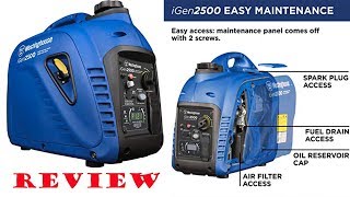 Westinghouse iGen2500 Portable Inverter Generator REVIEW Best Seller Amazon [upl. by Laird]