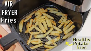 How To Make FRENCH FRIES in an AIR FRYER  Fries At Home  Healthy Fries  फ्रेंच फ्राइज़ [upl. by Ludeman39]