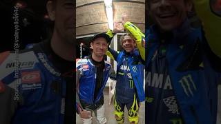 Rossi and Stoner Have Fun at MotoRanch [upl. by Nylassej]