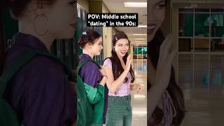 POV Middle school “dating” in the 90s nostalgia 90skids millennials [upl. by Keligot]