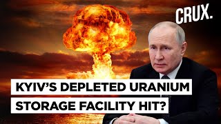 Russia’s Strikes Cause MushroomLike Blast  Did Putin’s Forces Hit Depleted Uranium Shell Depot [upl. by Edrock257]