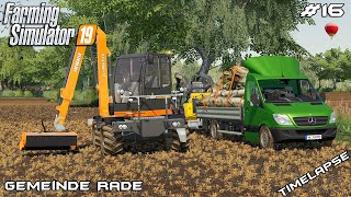 Cleaning edges of fields  Animals on Gemeinde Rade  Farming Simulator 19  Episode 16 [upl. by Adiene145]