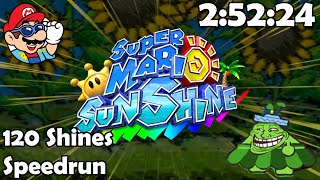 Former WR 120 Shines in 25224  Super Mario Sunshine Speedrun [upl. by Ezri]