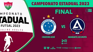 CRUZEIRO ASSU X AMARANTEJUCURUTU  FINAL ESTADUAL FNFS 2023 [upl. by Gereron]