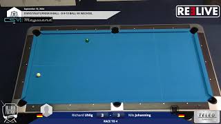 Richard Uhlig vs Nils Johanning DIENSTAGSTURNIER 8BALL [upl. by Alroi]