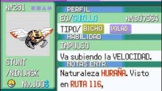 2 Estrategias para Ninjask GuillotinoShorts Pokémon 3ra generación [upl. by Houston]