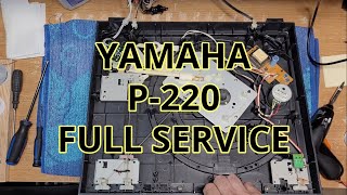 Yamaha P220 Full Service [upl. by Tinaret]