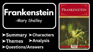 Frankenstein Book Summary Analysis Characters Themes amp Question Answers  A to Z Books Summary [upl. by Col164]