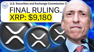 XRP RIPPLE RIPPLE VS SEC IS OVER XRP 9180 GUARANTEED NOW  RIPPLE XRP NEWS TODAY [upl. by Clay]