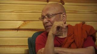 Part 1 2016 Dhamma Discussion Bhante Vimalaramsi and Bhante Punnaji [upl. by Leirea]