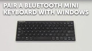 How to Connect a Logitech Wireless Keyboard [upl. by Llevert]