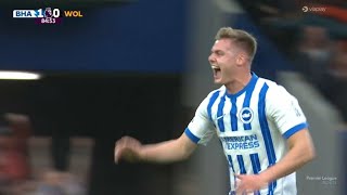 Evan Ferguson GoalBrighton vs Wolves 21 All Goals and Extended Highlights [upl. by Newbold742]