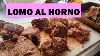 Lomo al horno preparado por mi esposo VLOG COCINA [upl. by Nabetse]