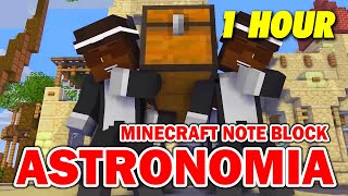 Minecraft Coffin Dance Song quotAstronomiaquot Minecraft Note Block cover By Tony Igy 1 HOUR LOOP [upl. by Liam]