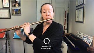 A FluteFilled Flurry • Oregon Symphony quotminute for musicquot [upl. by Gereld]