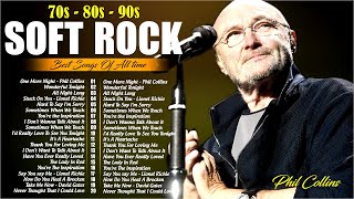 TOP 100 Greatest Hits Soft Rock  Phil Collins Rod Stewart Eric Clapton Lionel Richie Bee Gees [upl. by Landel]