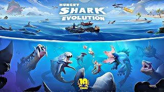 Hungry Shark Evolution  The Megalodon [upl. by Mairhpe]