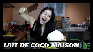 RECETTE LAIT DE COCO MAISON ET ASTUCE CONSERVATION [upl. by Yaluz537]