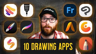 Which Drawing App Is Best For iPad Windows and Android Tablets [upl. by Susana]