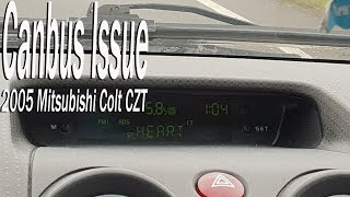 How To Diagnose A Canbus Issue On A 20032007 Mitsubishi Colt CZT and other Variants [upl. by Thenna754]