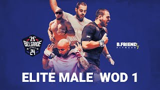 Belgrade Games ELITE MALE WOD 1 [upl. by Darbee]