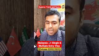 Malaysia e Visa Latest Update  Malaysia e Visa Single Entry  Malaysia e Visa Multiple Entry [upl. by Oicnanev]