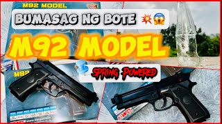 Berreta M92 Spring Powered Pistol  KWC [upl. by Cob]